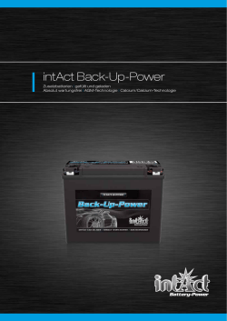 intAct Back-Up