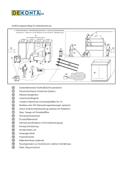 Ausführungsgrundlagen Asbestsanierung (pdf | 450