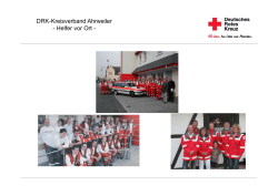 DRK-Kreisverband Ahrweiler - Helfer vor Ort