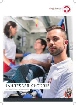 jahresbericht 2015 - Arbeiter-Samariter