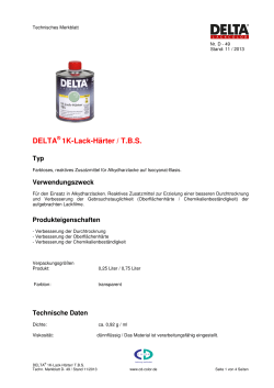 TM-DELTA-1K Lack Härter TBS-20.11.13