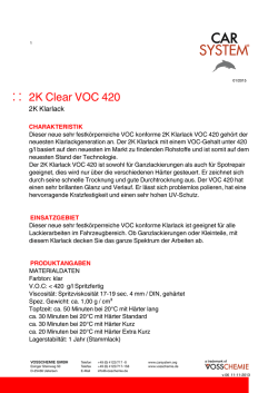 2K Clear VOC 420
