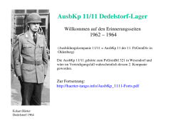 AusbKp 11/11 Dedelstorf-Lager