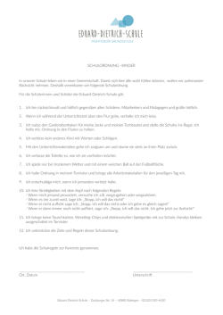 Schulordnung-Kinder - Eduard-Dietrich