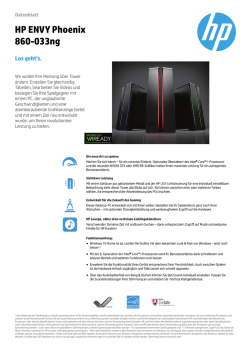 HP ENVY Phoenix 860
