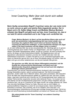 Interview mit Markus Murbach