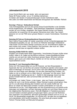 Jahresbericht 2012