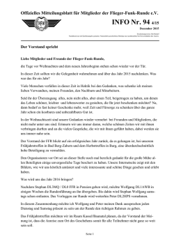 INFO Nr. 94 4/15 - Flieger-Funk
