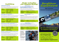 Bergführer Zugspitzland Flyer als pdf