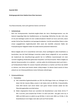 476 2015_09_25 Rede des Kämmerers zum Haushaltsplanentwurf