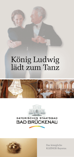 König Ludwig lädt zum Tanz