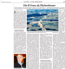Die 815neu als Flächenfresser