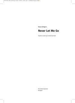 Never Let Me Go - Klett Sprachen
