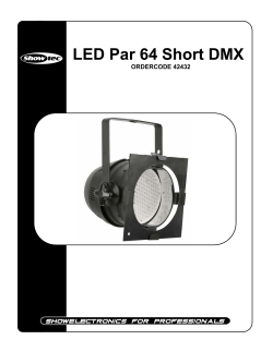 LED Par 64 Short DMX