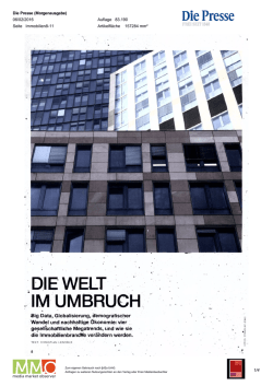 Die Welt im Umbruch