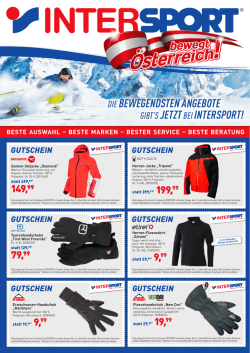 DIE BEWEGENDSTEN ANGEBOTE GIBT`S JETZTBEI INTERSPORT!