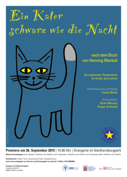 Ein Kater schwarz wie die Nacht