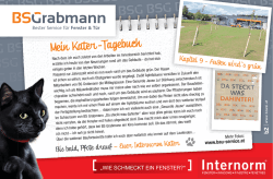 Bis bald, Pfote drauf – Euer Internorm Kater Kapitel 9