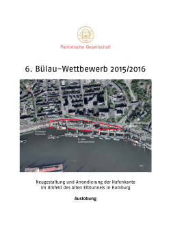 6. Bülau-Wettbewerb 2015/2016