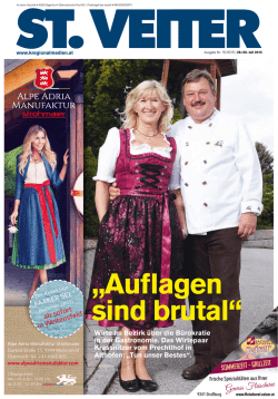 Auflagen sind brutal - Die Kärntner Regionalmedien