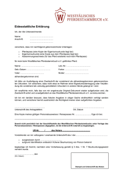 eidesstattliche Erkl&auml;rung (deutsch)