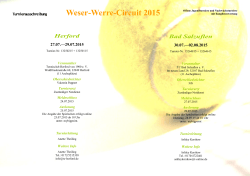 Weser-Werre-Circuit 2015 Herford