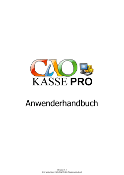 CAO-Kasse Pro - CAO