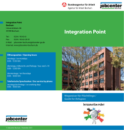 Integration Point - Jobcenter Bochum