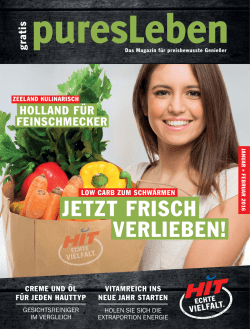 jetzt frisch verlieben!