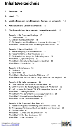 Inhaltsverzeichnis