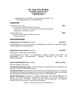 Brehm Resume_Sept 2015