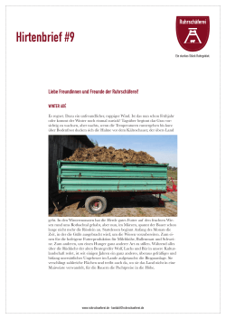 Hirtenbrief #9 lesen
