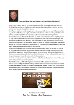 Dipl. Ing. Christian- Georg Hopfensperger