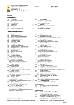 Stufenverzeichnis Unterstufe PDF, 44 KB