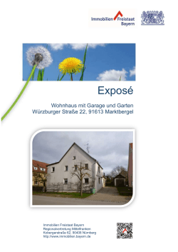Exposé - Immobilien Freistaat Bayern