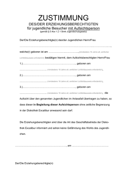 zustimmung - Disco