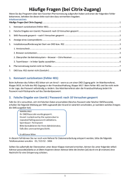 H&auml;ufige Fragen - Pfarrvernetzung