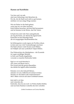 Gelegenheitsgedichte