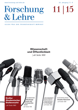 Forschung & Lehre 11/2015