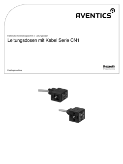 Leitungsdosen mit Kabel Serie CN1