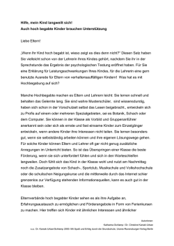 Hochbegabung
