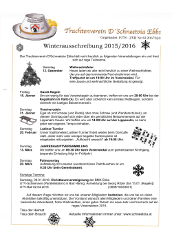 Winterausschreibung 2015 HP - Trachtenverein Schneetoia Ebbs