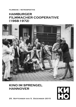 HAMBURGER FILMMACHER COOPERATIVE (1968