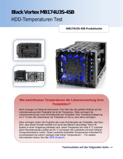 HDD-Temperaturen Test