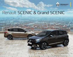 Scénic & Grand Scénic - renault