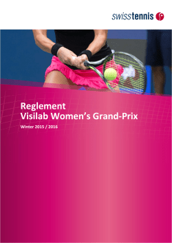 Visilab Women`s Grand-Prix Reglement_d