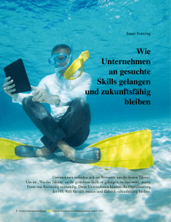 Wie Unternehmen an gesuchte Skills gelangen und