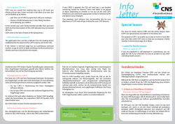Info letter