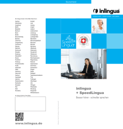 inlingua + SpeedLingua