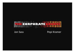 Jon Sass Pepi Kramer - Innovationskongress